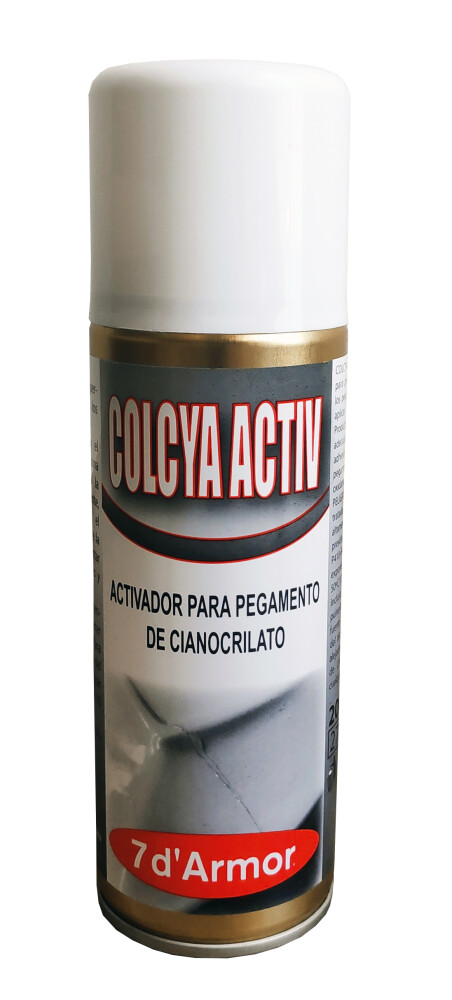 Kit de adhesivo de cianocrilato con activador.